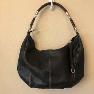 Puntotres Leather Handbag